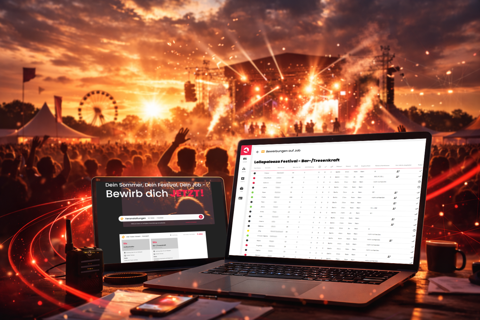 FestivalJobs.de Case Study – Event-Recruiting Plattform